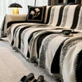 thumbnail image 7 of West Ivory - 71" x 102" Inch Chenille Couch Cover - Non Slip Furniture Protector, Anti-Scratch, Washable for Dog Cat Kids Soft Furniture Protector - Black, 7 of 7