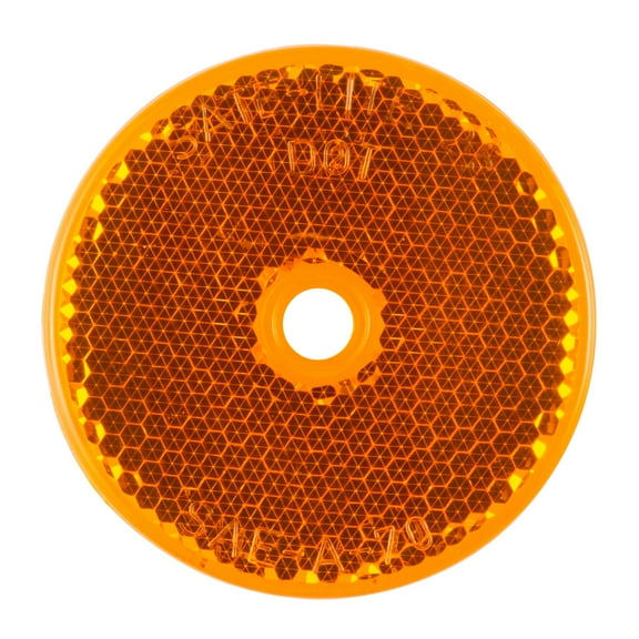 Grote 41013 Sealed Center-Mount Reflector - 2" Amber