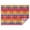 Colorful Geometric Pattern, variant on Red and Green Checkerboard Checkered Pattern Rectangle Tablecloth 60"x120",Waterproof Polyester Rectangle Table Cloth, Wipeable Spillproof Polyester Tablecloth for Dining, Camping, Indoor and Outdoor