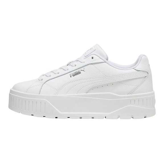 Tenis Puma Karmen II Mujer Moda Casual blanco 24.5