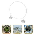 thumbnail image 4 of Shisuyan Kit d'Arche de Ballons avec Base Stable Remplissable d'Eau pour Décoration de Fête Forme Ronde PVC Blanc 1 Ensemble, 4 of 9