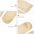 thumbnail image 4 of WAXIAYU Women's Peep Toe Cotton No Show Socks Non Slip Yoga Liner, 4 of 7