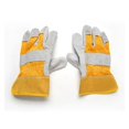 thumbnail image 1 of Full Palm Welding Gloves Cowhide Splicing Thickened Wear-Resistant Insulated, 1 of 6