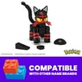 thumbnail image 3 of MEGA Pokémon Litten Building Toy Kit, Poseable Action Figure (32 Pieces) for Kids, 3 of 7