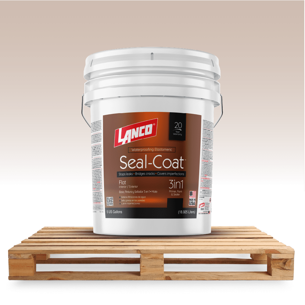 Lanco Seal Coat Flat Pastel Base, 5 Gallon