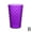 Purple, variant on Coloured Tumblers Plastic Adults Water Juice Drinking A1Q2 S4U5 Reusable K2T1