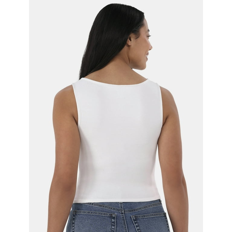 Madden NYC Women's Sleeveless Boatneck Top, Sizes XS-XXL