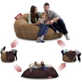 thumbnail image 3 of Puff Baggy 2 Bed King Khaki 180 x 180 cm, 3 of 4