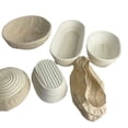 thumbnail image 4 of Cesta de fermentación de pan de ratán, redonda, ovalada, hecha a mano, aparato de fermentación, 4 of 5