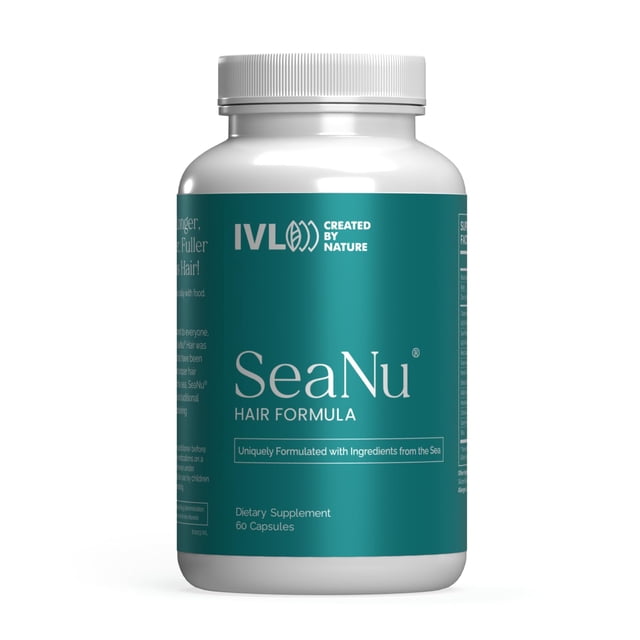 Suplementos vitamínicos para el cabello IVL SeanU Hair Growth, paquete de 1