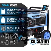 Pulsar Products 13000 Watt Dual Fuel Generator With Remote Start