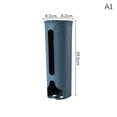 thumbnail image 5 of Kitchen Plastic Bag Storage Rack Wall Hanging Bathroom Garbage Bag Storage Box, 5 of 5