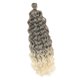 thumbnail image 1 of Peluca afro rizada para mujeres y niñas, transpirable, elegante, encantadora, suave, sintética, para fiesta, disfraces, compras, Cosplay y citas Gris degradado 60cm, 1 of 8