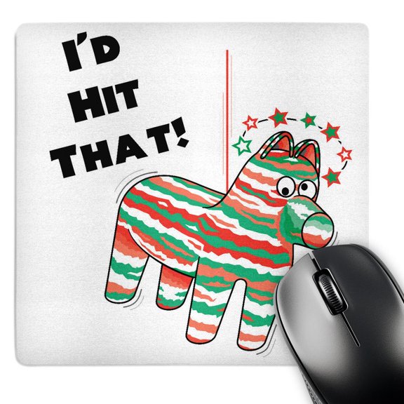 3dRose, Funny Id Hit That Pinata Humor, MousePad