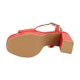 thumbnail image 5 of Zapatilla Mujer VIZZANO 6551100 Tacon Bloque rojo 22.5, 5 of 5