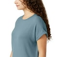 thumbnail image 4 of Buffalo David Bitton Ladies' Crewneck Top Size: S, Color: Blue Sky, 4 of 5