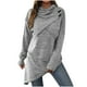 thumbnail image 1 of Suéter de punto empalmado de manga larga con cuello alto de Color sólido informal a la moda para mujer Fridja  fksj4910, 1 of 5