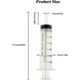 thumbnail image 2 of Jeringa grande de 60 ml, jeringa de plástico reutilizable para experimentos científicos oso de fresa  Electrónica, 2 of 4