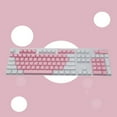 thumbnail image 6 of Keycaps Kit, 104Pcs/Set Anti-skid Backlit ABS Solid Color Keycaps Mechanical Keyboard Key Caps for PC Computer Replacement Keycap, 6 of 8