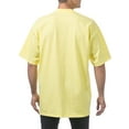 thumbnail image 2 of Pro Club Men's Heavyweight Cotton Short Sleeve Crew Neck T-Shirt,Yellow,XL, 2 of 5