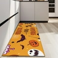 thumbnail image 4 of Halloween Trick or Treat Witchy Elements Kitchen Rug Mat,Kitchen Runner Rugs Non Skid Washable,Decorative Kitchen Floor Mats for Kitchen,Sink,Laundry,17"X47", 4 of 5