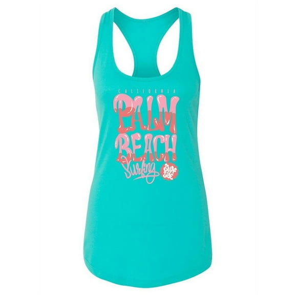 Surfing Palm Beach Tank Women -Image by Shutterstock, Female Medium