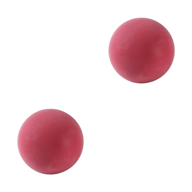 Soidarity Cómoda bola antiestrés que descomprime las bolas de juguete blandas para el hogar Rojo 2piezas