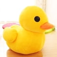 thumbnail image 5 of Almohada de felpa rellena de pato amarillo, muñecos de animales, juguete para regalo súper suave y abrazable para niños, 5 of 5