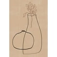 thumbnail image 2 of The Miuus Studio 11x14 White Modern Wood Framed Museum Art Print Titled - Vases No6., 2 of 4