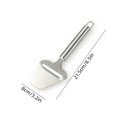 thumbnail image 2 of SIYTUAU Stainless Steel Cheese Slicer Suitable For Various Types Of Cheese Handheld Slicer Silver Non-Stick Coating Ideal For Kitchen Cooking Cheese Cutter, 2 of 7