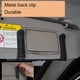 thumbnail image 5 of Porta Pañuelos para Visera de Coche ChuLian Cuero Negro con Cristales, 5 of 8