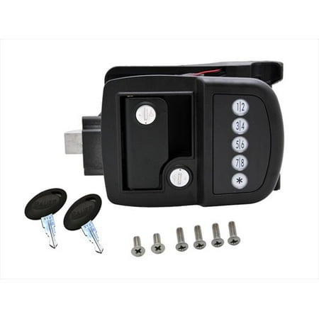 Ap Products 13509 Electric Travel Trailer Lock Black Rv Parts