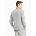 thumbnail image 4 of Tommy Hilfiger Mens Modern Essentials Long Sleeve Henley Grey Heather, 4 of 4