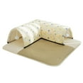 thumbnail image 3 of Túnel y cama para gatos, centro de juegos portátil con bola de interacción, cueva para gatitos, túnel de juego para hurones, Chinchillas, hámster de flores, 3 of 8
