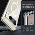 thumbnail image 6 of JETech Magnetic Case for Google Pixel 8 Pro 6.7-Inch 2023, Compatible with MagSafe Accessories, Shockproof Protective Phone Cover, Non-Yellowing Hard Clear PC Back (Clear), 6 of 7