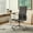 Black, variant on Raffle Pinker Ribbed Genuine Leather Office Desk Chair High Back Executive Conference Room Chair Adjustable Computer Chair Swivel Chair with Arms for Home Office, Black