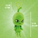 thumbnail image 3 of Miraculous Ladybug - Kwami Lifesize Wayzz Tortuga de peluche de 5 pulgadas con clip para niños Juguete de peluche coleccionable súper suave con ojos de puntada brillante y llavero de mochila a juego d, 3 of 5