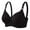 Black, variant on Bras for Big Breasted Women Support and Lift Underwear Cotton Shaping Everyday Bra Comfortable Wirefree Bralettes Seamless Sleep Bras