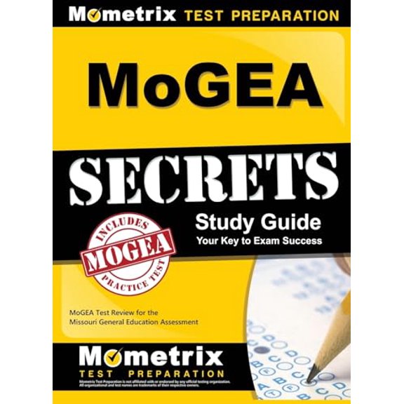 Pre-Owned MoGEA Secrets Study Guide: MoGEA Test Review for the Missouri General Education Assessment, 9781516705580, 1516705580, Hardcover,
