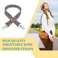 thumbnail image 3 of Qarigey Correa De Bandolera De Hombro Para Mujer Cinturón De Nylon Fácil Y Duradero Correa De Bolsa De Mensajero Femenina Ropa, zapatos y accesorios Miscelánea 54 plata, 3 of 6