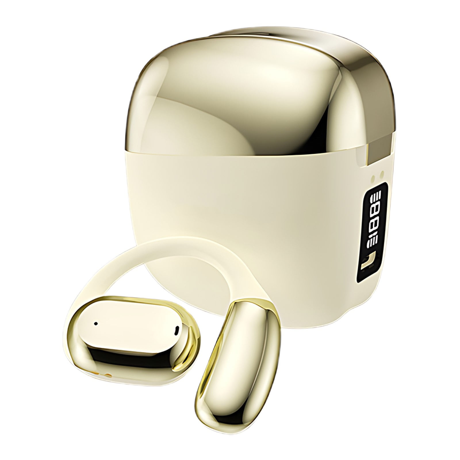 White Y3Pro Smart Translation Earbuds With 75+ Languages And Wifi Connectivity For Clear Communication