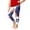 Blue, variant on Childrens Jeans Usa Independence Day Print Leggings Girls Linen Pants,Dark Blue,9-10 Years