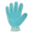 thumbnail image 1 of Guante de aseo para mascotas de cinco dedos Unique Bargains 1 Pc para baño Tienda de mascotas Azul Ante, 1 of 4