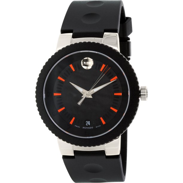 movado men's edge swiss quartz watch