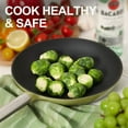 thumbnail image 6 of Cast Iron Frying Pan 11 Inch,  Enameled Non Stick Skillet, PFOA/PFAS-Free Cooking Pan, Dishwasher & Oven Safe Kitchen Cookware, Sage Green, 6 of 6