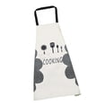 thumbnail image 2 of Matsuzay Delantal Dido impermeable a prueba de aceite babero de cocina ajustable con accesorio de cocina Herramientas y accesorios para hornear Gris Matsuzay HA003509-02, 2 of 6