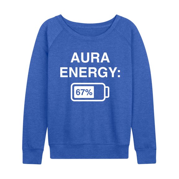 Instant Message - Aura Energy 67 - Women's French Terry Long Sleeve Pullover