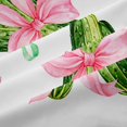 thumbnail image 5 of Manfei Dreamy Princess Bows Blackout Curtains Set of 2 (38x54 Each),Green Fruit Cucumber Living Room Curtains, 5 of 6