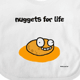 thumbnail image 4 of Inktastic Nuggets for Life Boys or Girls Baby Bib, 4 of 4