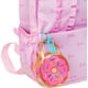 thumbnail image 5 of Barbie Premium Pink Doughnut Fashion Bag, Pink Dress, Orange Heels, and Accessories, 5 of 5
